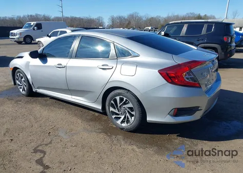 2016 Honda Civic Ex from USA, damaged, VIN 19XFC2F72GE215561